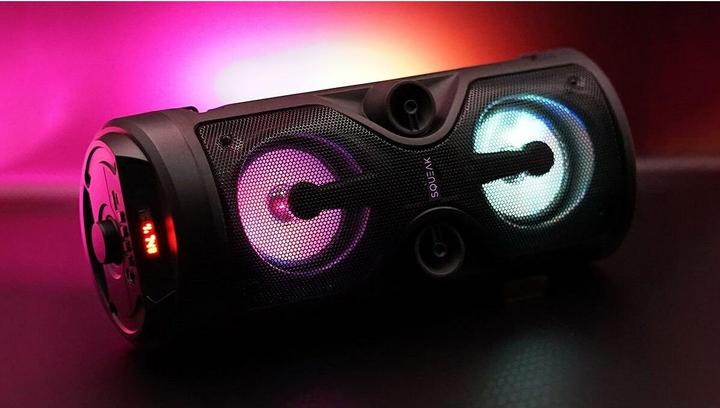 Actual product image Squeak Głośnik Karaoke Harmony Bluetooth 5.0 Radio Fm Microsd Aux USB Sq1004 (8 h)