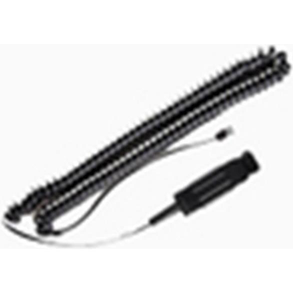 V7 JPL BL-09+P, Kabel, Kunststoff, 56 g, Schwarz, Headset Zubehör