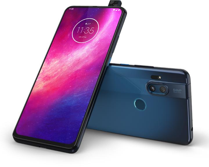 Produktbild Motorola One Hyper (128 GB, Deep Sea Blue, 6.50", Hybrid Dual SIM, 4G)