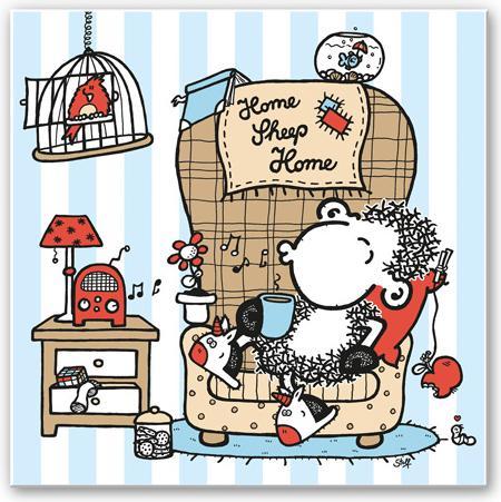 Actual product image Sheepworld Home Sheep Home Music (30 x 30 cm)