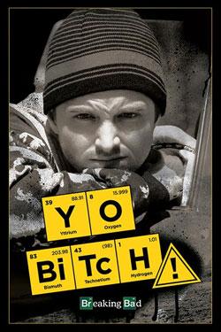 Image du produit Pyramid Breaking Bad Poster: Yo Bitch! (61 x 91 cm)