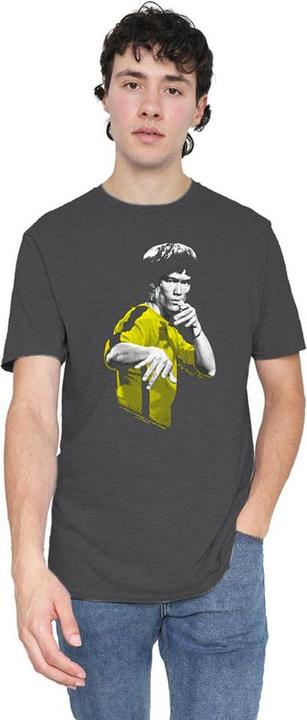 Actual product image Bruce Lee Unisex Adult Suit Of Death T-Shirt (XL)
