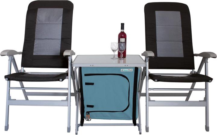 Produktbild Eurotrail Campingschrank Rieux Blau/Schwarz
