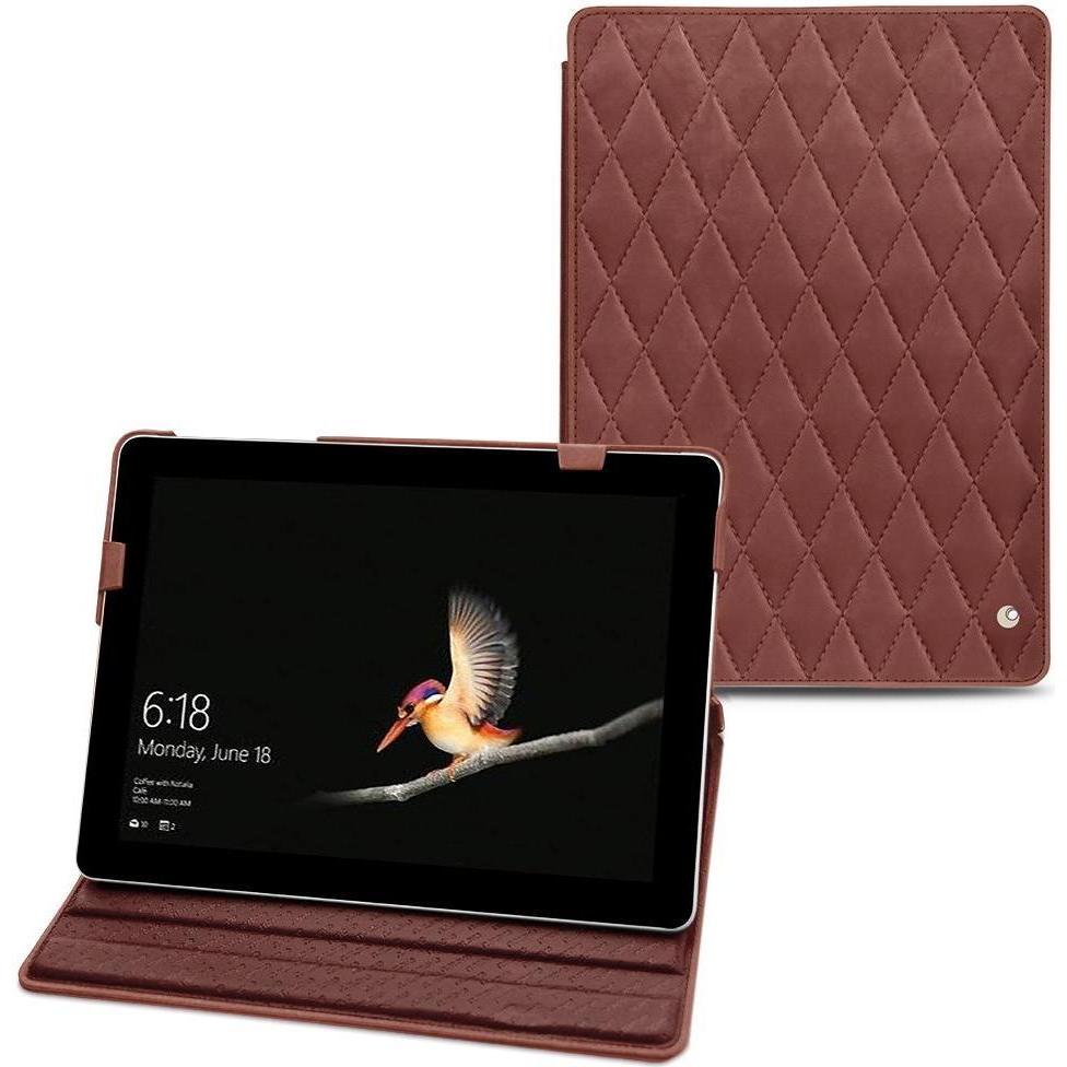 Noreve Lederschutzhülle (10", Microsoft), Notebooktasche, Braun