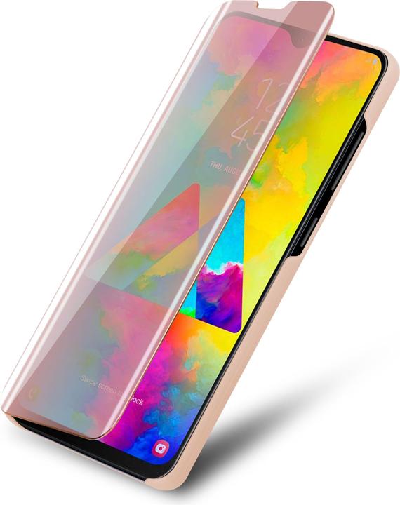 Actual product image Cadorabo Book Smart View Mirror Cover (Samsung Galaxy M20)