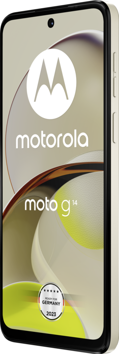 Produktbild Motorola Moto G14 (128 GB, Butter Cream, 6.50", Dual SIM, 50 Mpx, 4G)