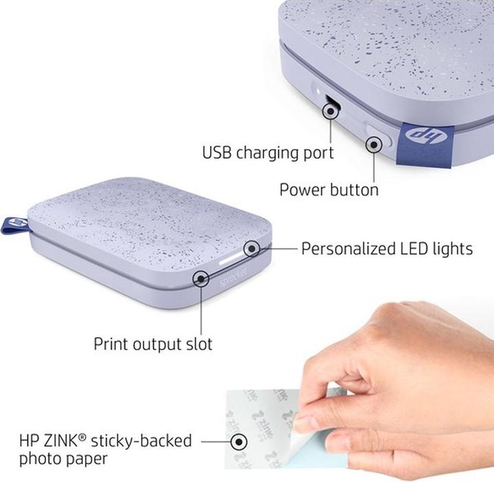 Actual product image HP Sprocket 200 (Thermal printing, Colour)