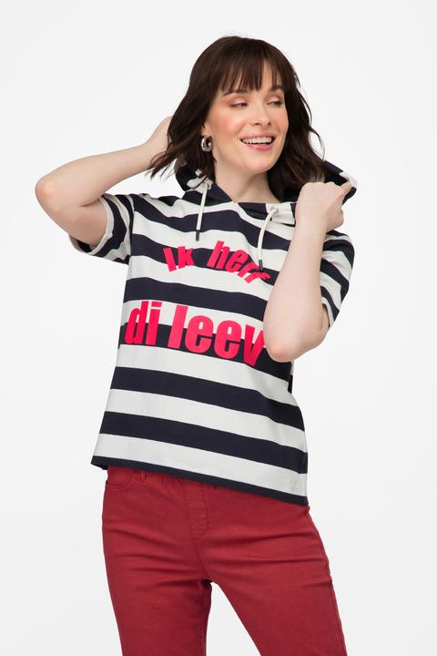 Produktbild Laurasøn T-Shirt, Ringel, Statement, Halbarm (XXL)