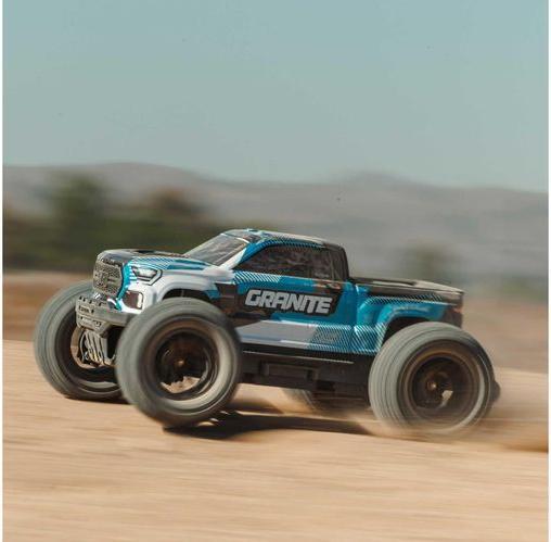Produktbild Arrma M.TRUCK GRANITE BLX 1:10 4WD EP RTR 223S BLX Brushless - Blue w/DSC (RTR Ready-to-Run)