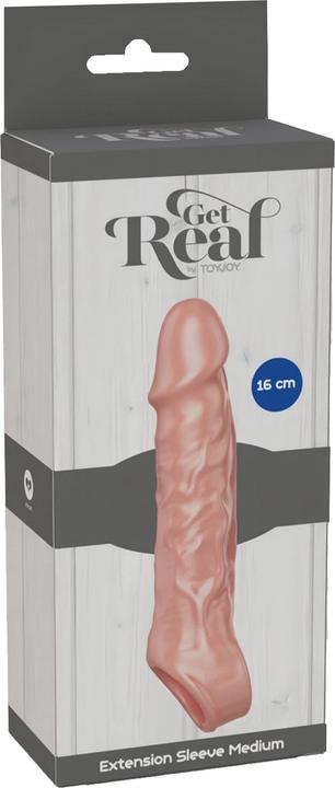 Actual product image ToyJoy Extension Sleeve TPE Medium 16 cm