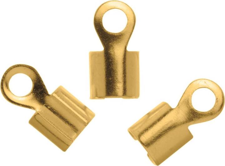 Produktbild Glorex Verschluss 5 x 9.5 mm, 20 Stück, Gold