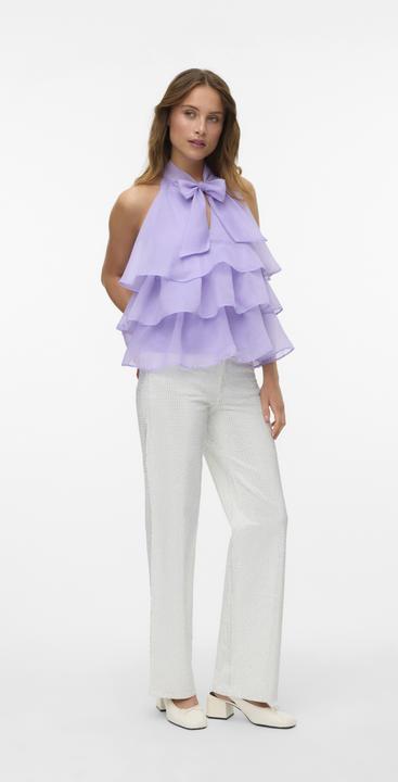 Image du produit Vero Moda VMTESSA Hohe Taille Weiter Beinschnitt Jeans Weit geschnitten (W25/L32)