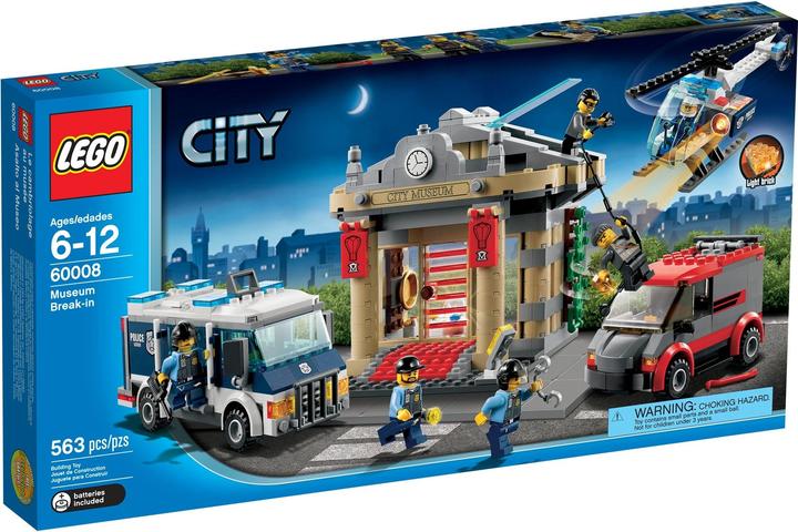 Immagine prodotto LEGO Rapina ai musei della città (60008, LEGO City)