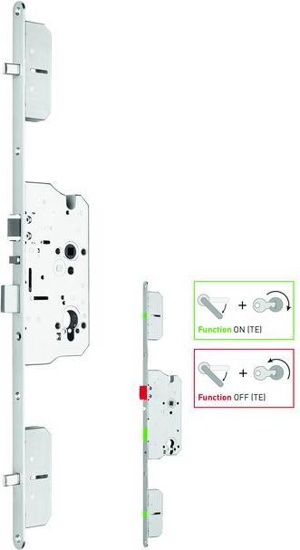 Actual product image Glutz Multipoint lock MINT 18990 Day release