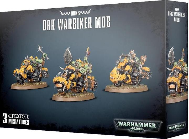 Actual product image Games Workshop Warhammer 40k - Ork Warbiker Mob (Plastic)