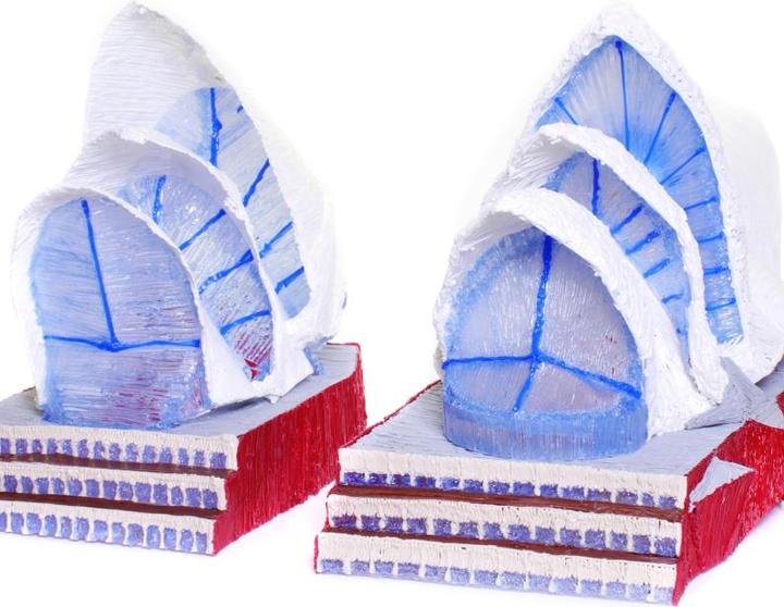 Actual product image 3Doodler Create Filament Pla 3 Colors Pl-Clear-75 (PLA, 3 mm, 2 g, Transparent, White, Blue)