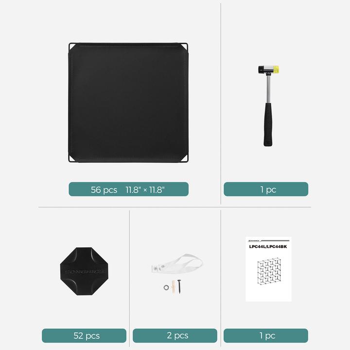 Image du produit Songmics Quadro (123 x 31 x 123 cm)