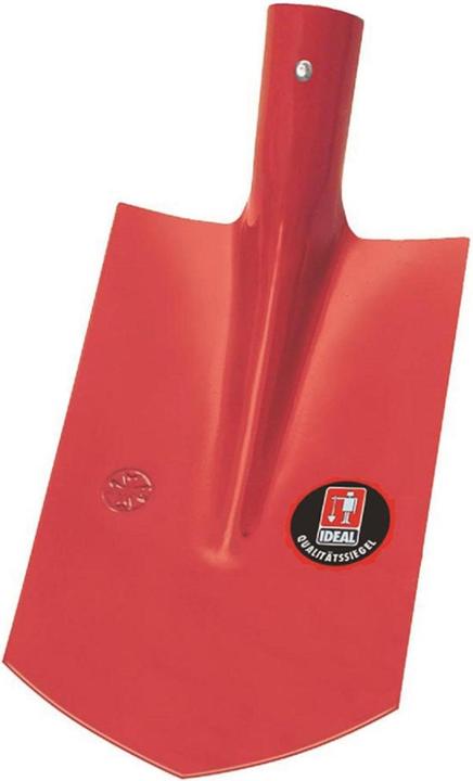 Produktbild Idealspaten SIEGER Kabelgrabenschaufel rot pulverbeschichtet Dülle ohne Stiel