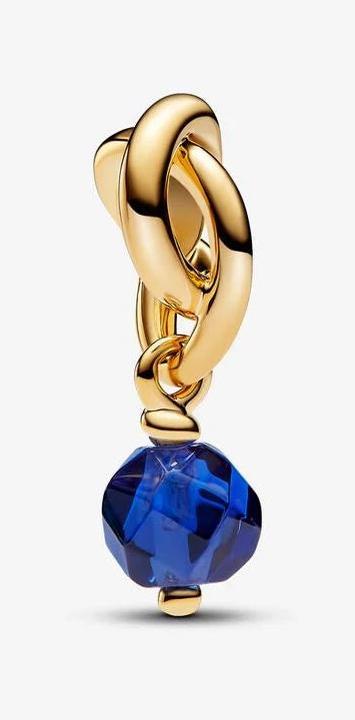 Immagine prodotto Pandora Momenti pietra natale settembre (Sterling silver, Metallo placcato oro a 14 carati)