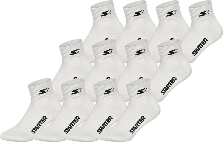 Produktbild Starter Basicsocken Quarter (12er Pack, 35 - 38)