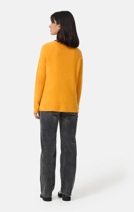 Produktbild Cash-Mere Kaschmir V-Ausschnitt Pullover mit Seitenschlitzen (L)