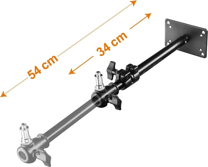Produktbild Walimex pro Wand- Deckenstativ (54 cm, 6 kg)