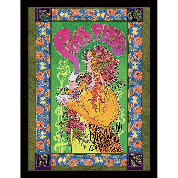Immagine prodotto Pink Floyd '66 Poster Incorniciato (40 x 30 cm)