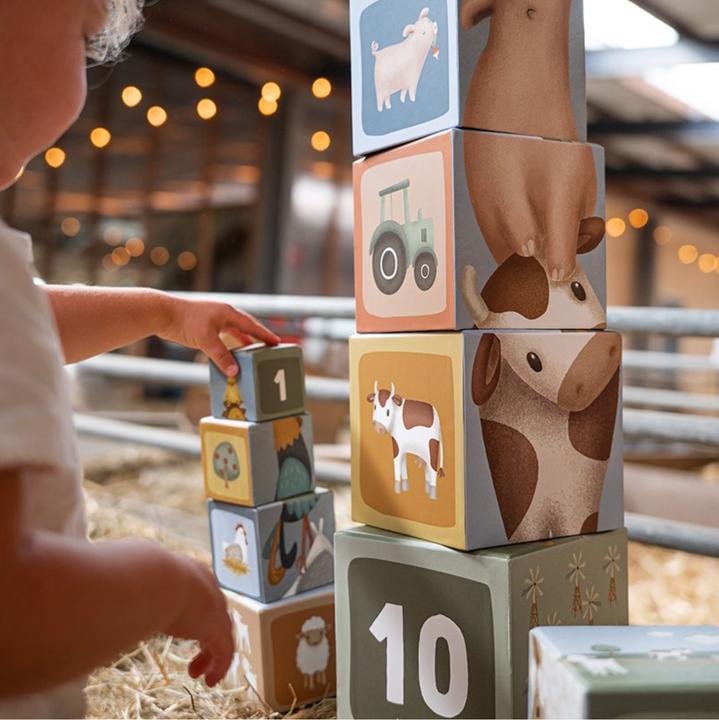 Image du produit Little Dutch Blocs empilables Little Farm FSC