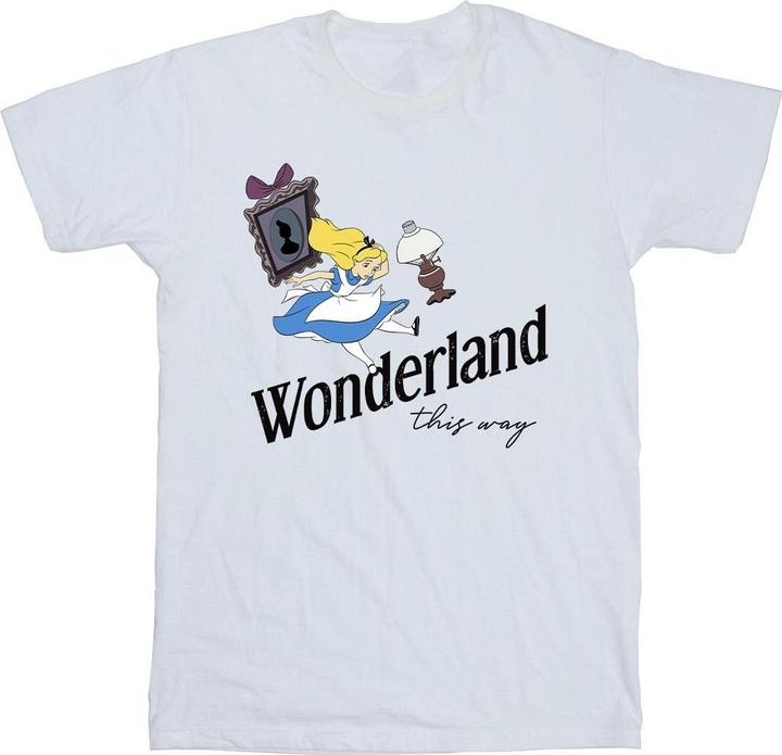 Disney Alice im Wunderland Dieses Weg TShirt (L)