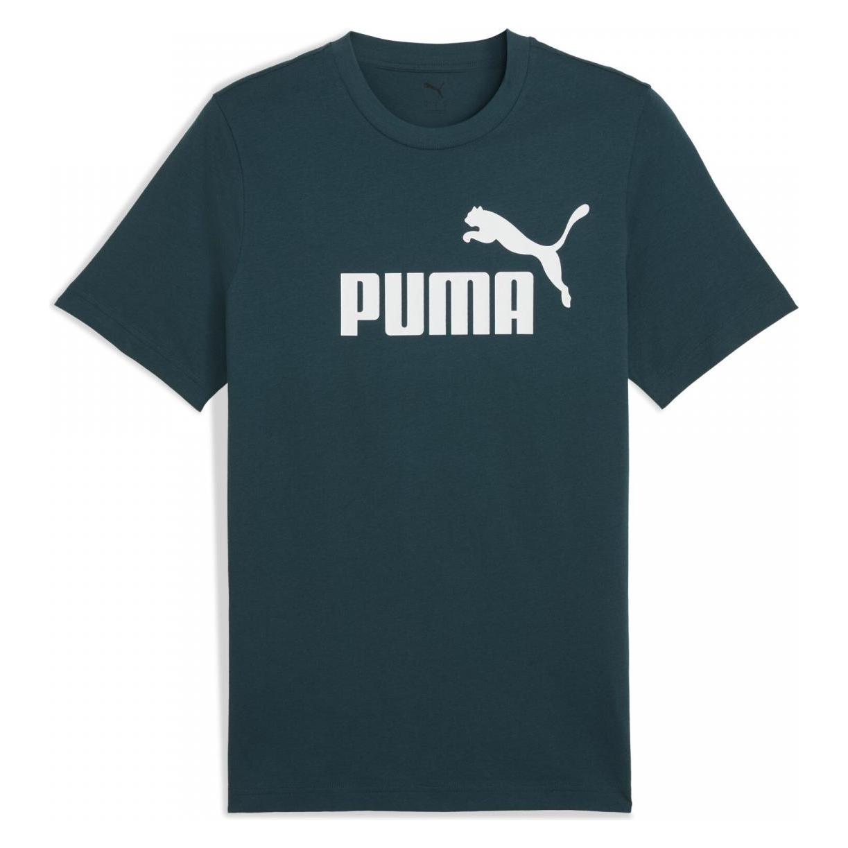 Puma, Herren, Sportshirt, Ess No. 1 Logo Tee (s) (Xl), Blau, Xl