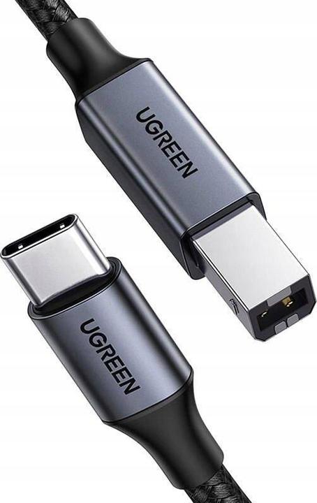 Productafbeelding Ugreen USB B – USB C (2 m, USB 2.0)