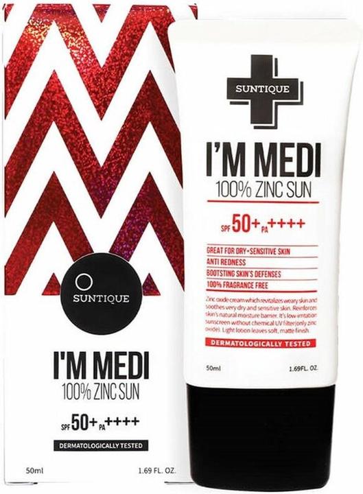 Immagine prodotto Suntique I'm Medi 100% Zinc (Crema solare, SPF 50, 50 ml)