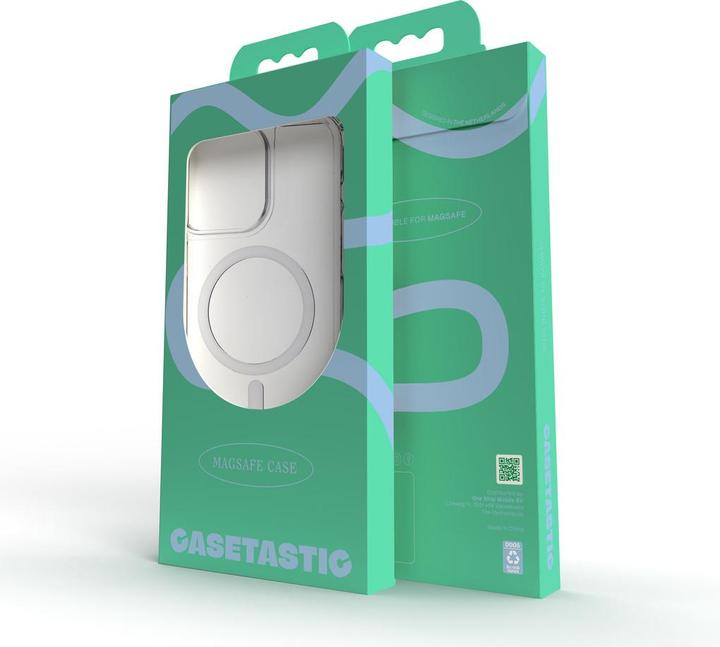 Actual product image Casetastic Base Case MagSafe Compatible Apple iPhone 15 Pro Max Clear (Apple iPhone 15 Pro Max)
