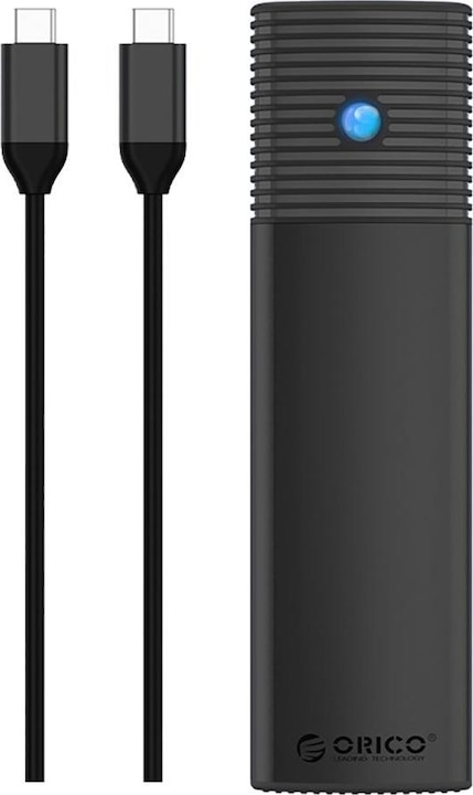 Produktbild Orico Other Computer Accessory PWM2 M.2 NGFF SATA USB-C 5Gb/s Disk Drive - Black (M.2 2260, M.2 2280, M.2 2230, M.2 2242)