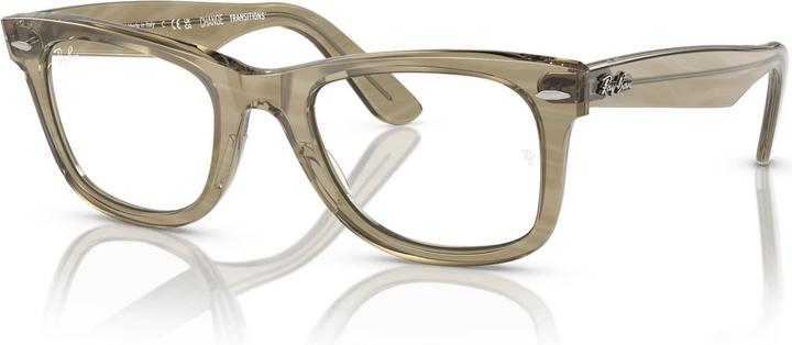 Grau gestreift Selbsttönend, klar/blau