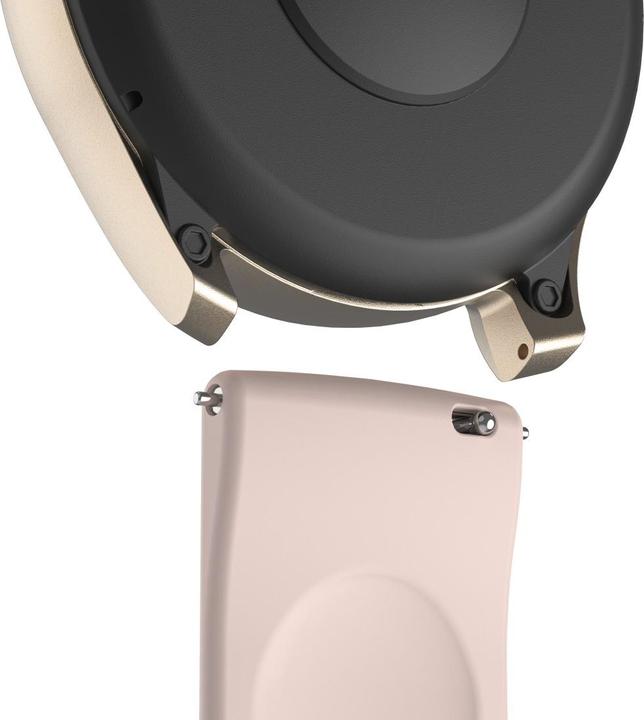 Produktbild Hama Armband zum Wechseln für Smartwatch 5010, Silikon, Rosé (Edelstahl, Silikon)