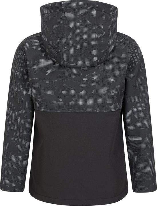 Actual product image Mountain Warehouse Childrens/Kids Exodus Camouflage Soft Shell Jacket (116)