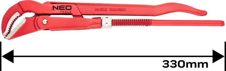 Immagine prodotto Neo Vamzdžio raktas tipas "45", 1,0 ", 330 mm (330 mm)