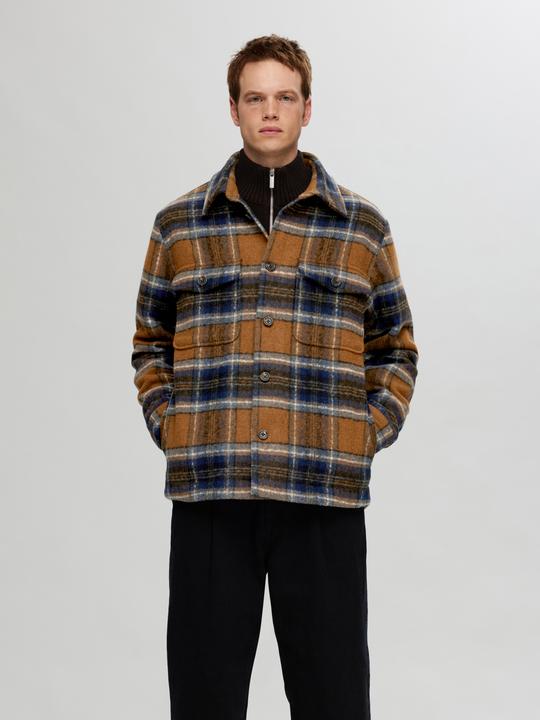 Image du produit Selected Homme Shacket à carreaux (S)