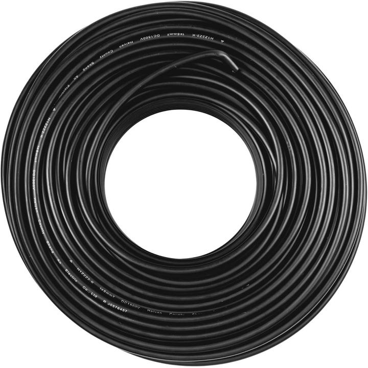 Produktbild Furber.power Anschlusskabel 6 mm² ohne Stecker, Rolle 100 m, Schwarz (Solarkabel)