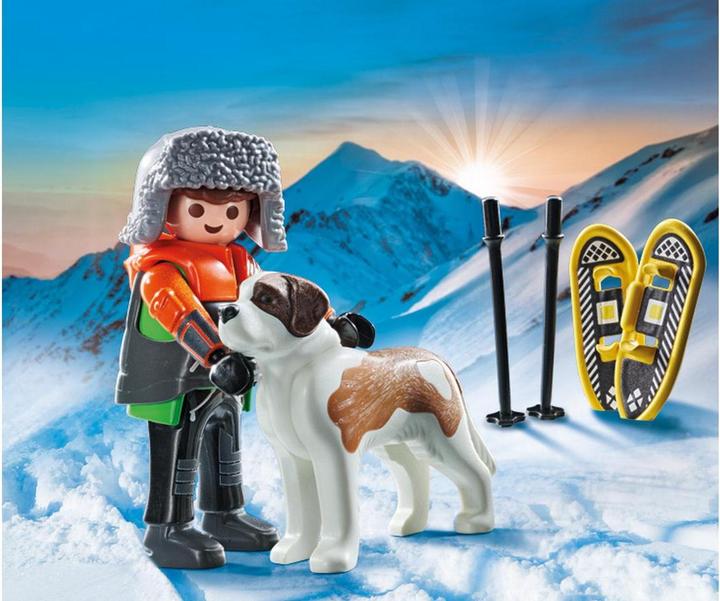 Produktbild Playmobil Wanderer mit Bernhardiner (71741, Playmobil My Life)