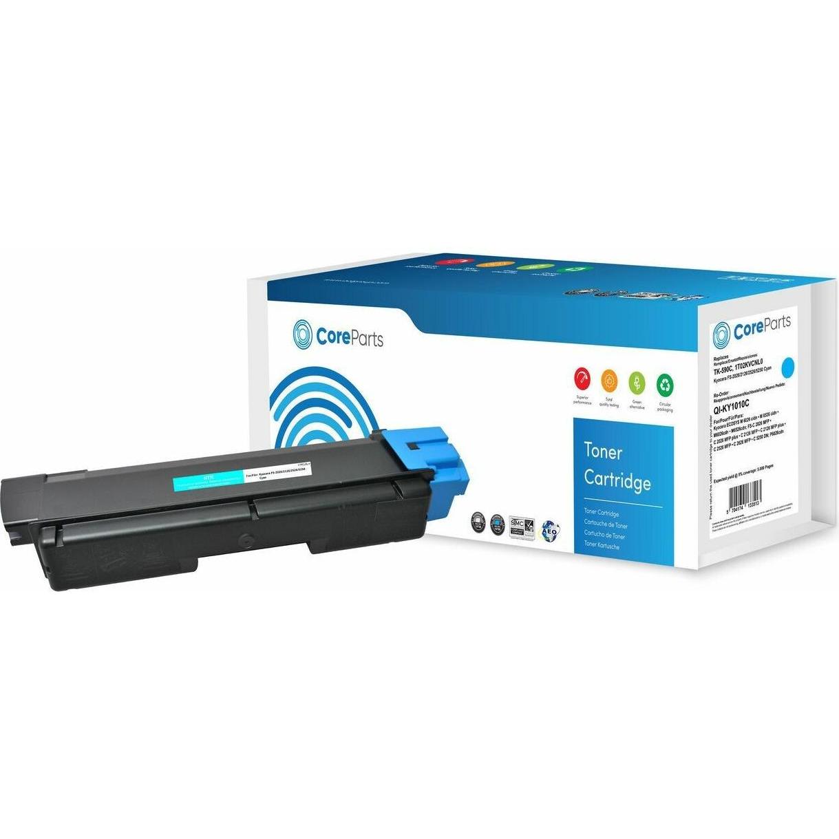 CoreParts, Toner, Toner Cyan TK-590C (C)