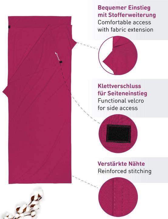 Produktbild Fit-Flip Hüttenschlafsack (220 cm)