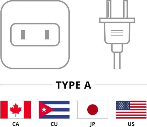 Image du produit Goobay Adaptateur secteur 2 pôles US/Japon