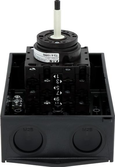 Actual product image Eaton Cam switch 6 pole