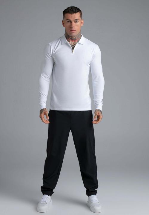 Produktbild Siksilk Langarmpolo Longlseeved Zip (L)