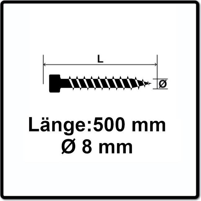 Actual product image Spax Zylinderkopf T-Star Plus T40 Vollgewinde Cut Wirox (25 Screws per piece)