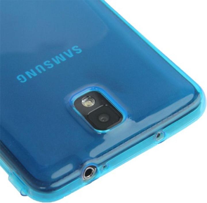 Actual product image König Design Mobile phone case Flip landscape for mobile Samsung Galaxy Note 3 Blue (Samsung Galaxy Note 3)