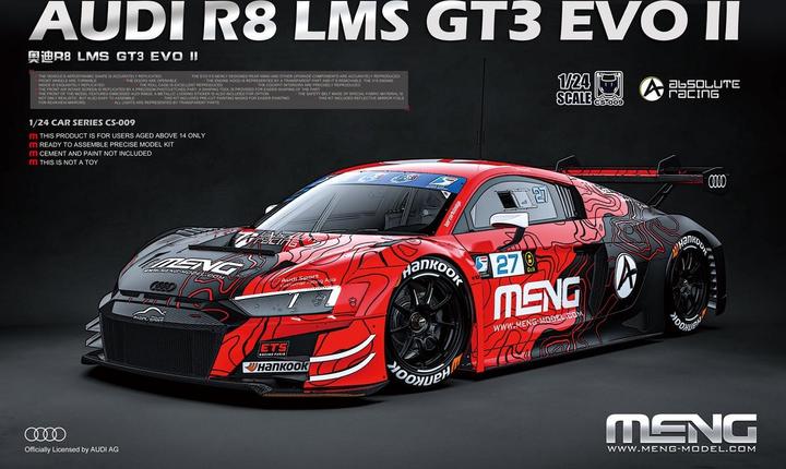 Image du produit Meng-Model Audi R8 Lms Gt3 Evo Ii