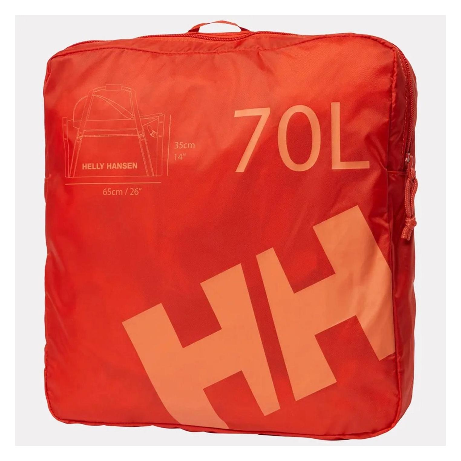 Helly Hansen, Unisex, Tasche, Hh Duffel Bag 2 70, Rot, Orange, (70 l)